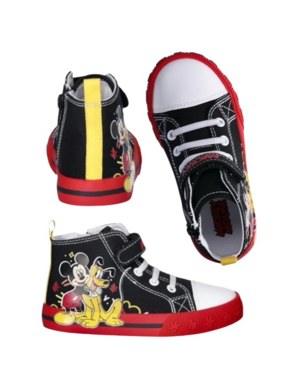 Mickey Mouse Hightop Canvas Sneakers